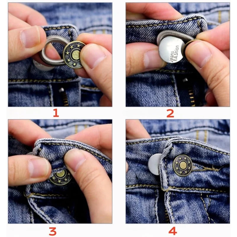Elastic Waist Button Extenders - Image 4