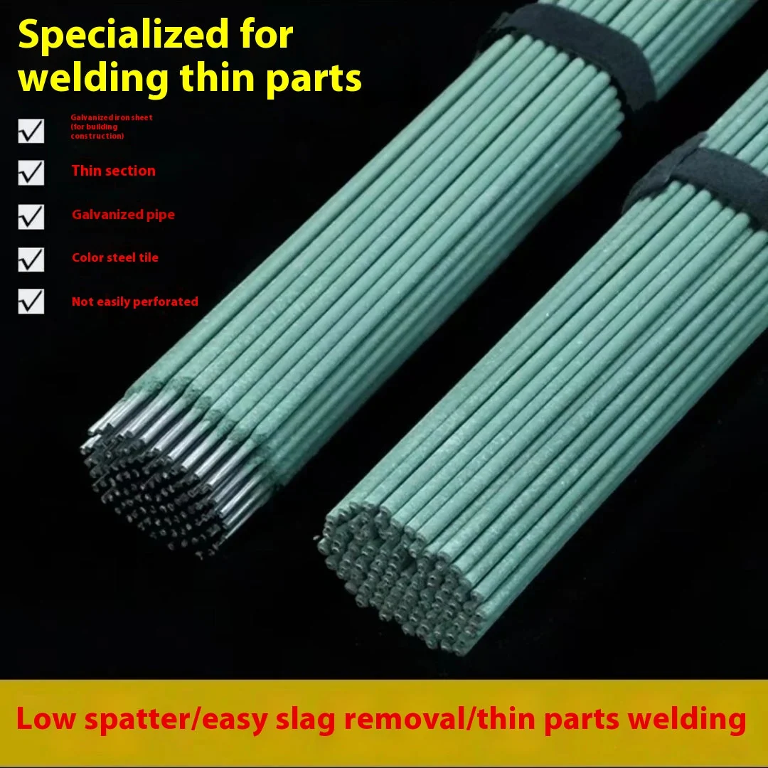 Extra-Fine Green Welding Rod – Thin-Gauge Electrode for Galvanized & Mild Steel - Image 3