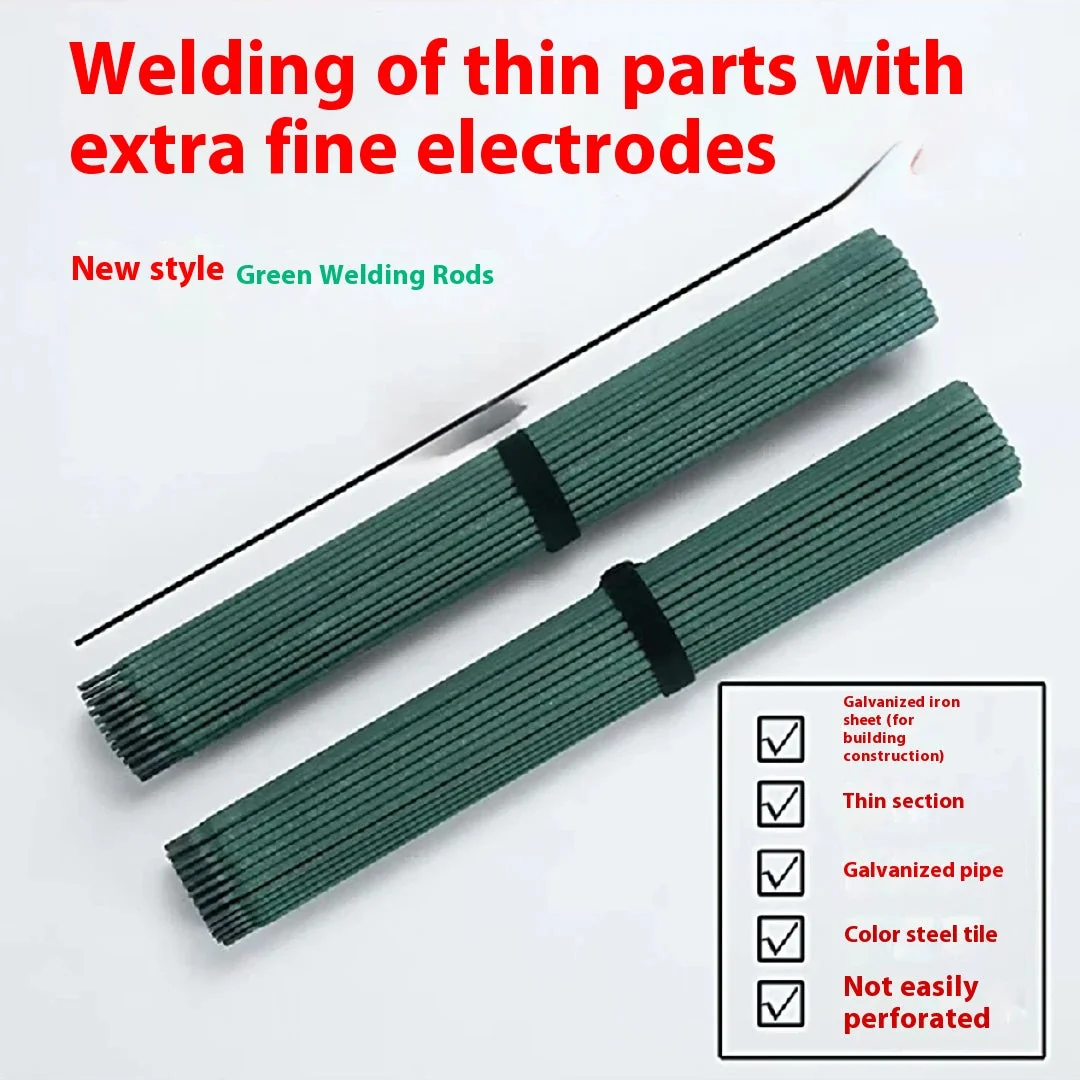 Extra-Fine Green Welding Rod – Thin-Gauge Electrode for Galvanized & Mild Steel - Image 5