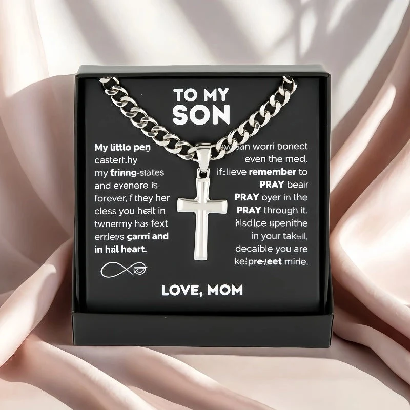 Faith Cross Pendant - Image 2