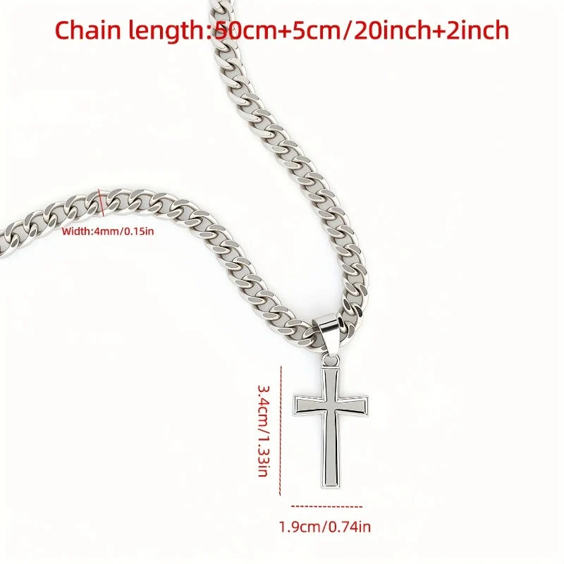 Faith Cross Pendant - Image 3