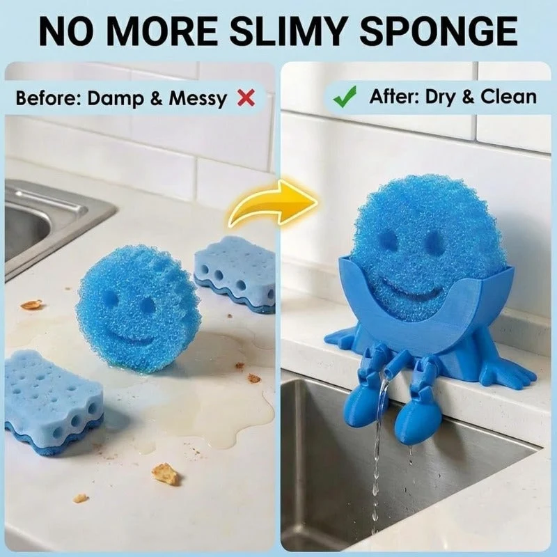 Fast-Drying 3D Sponge Holder - Image 4