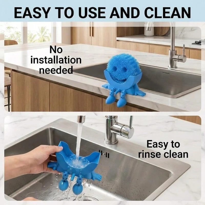 Fast-Drying 3D Sponge Holder - Image 6