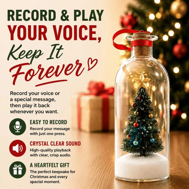 Festive Recording Tree Decor