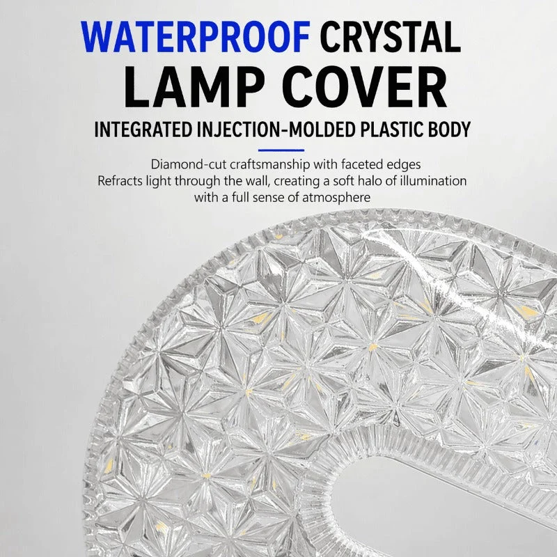 Foldable Crystal Fan Light - Image 4