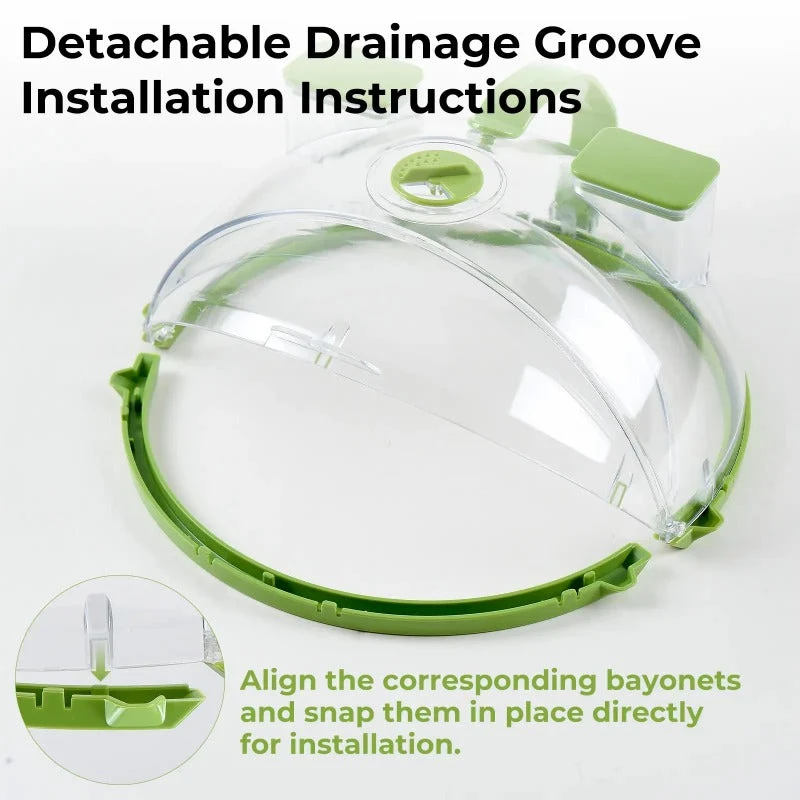 Foldable Microwave Steam Cover - Image 3