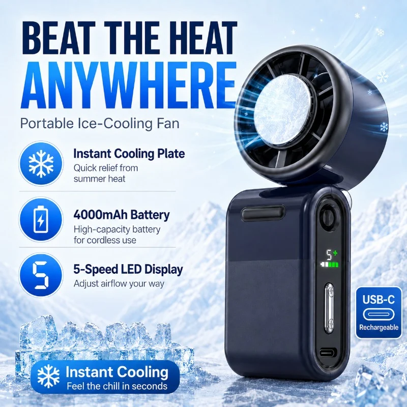 Foldable Pocket Cooling Fan