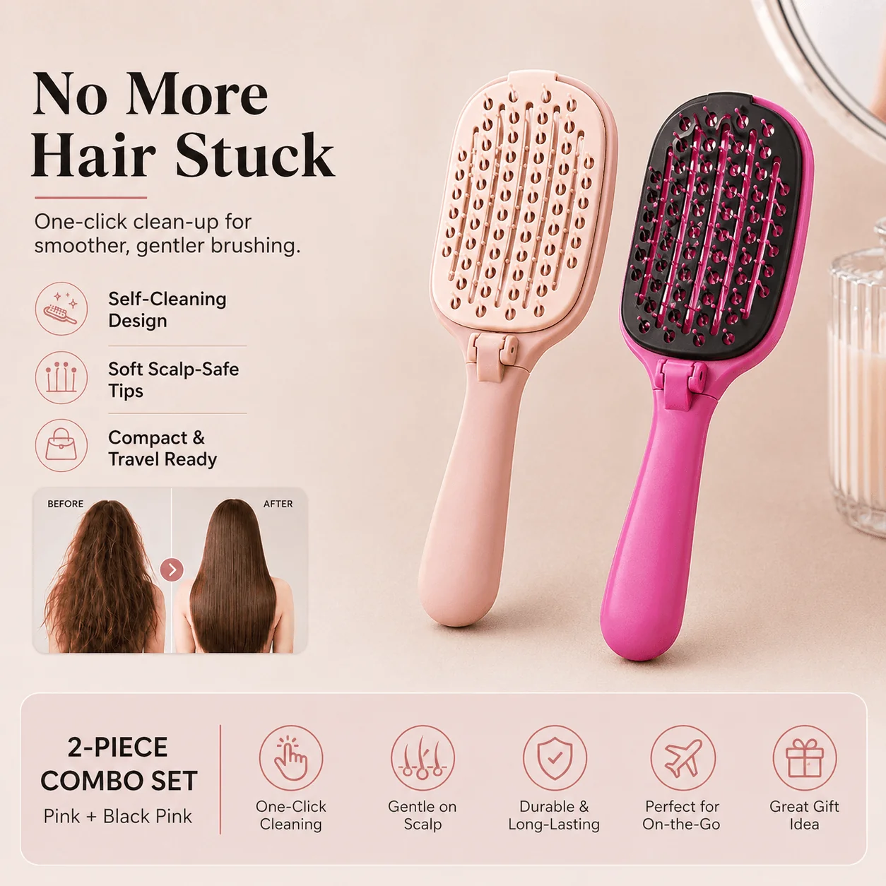Folding Self-Clean Brush - Image 10