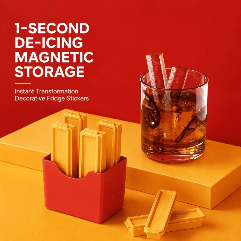 Fun Fry-Shaped Ice Set - Image 2