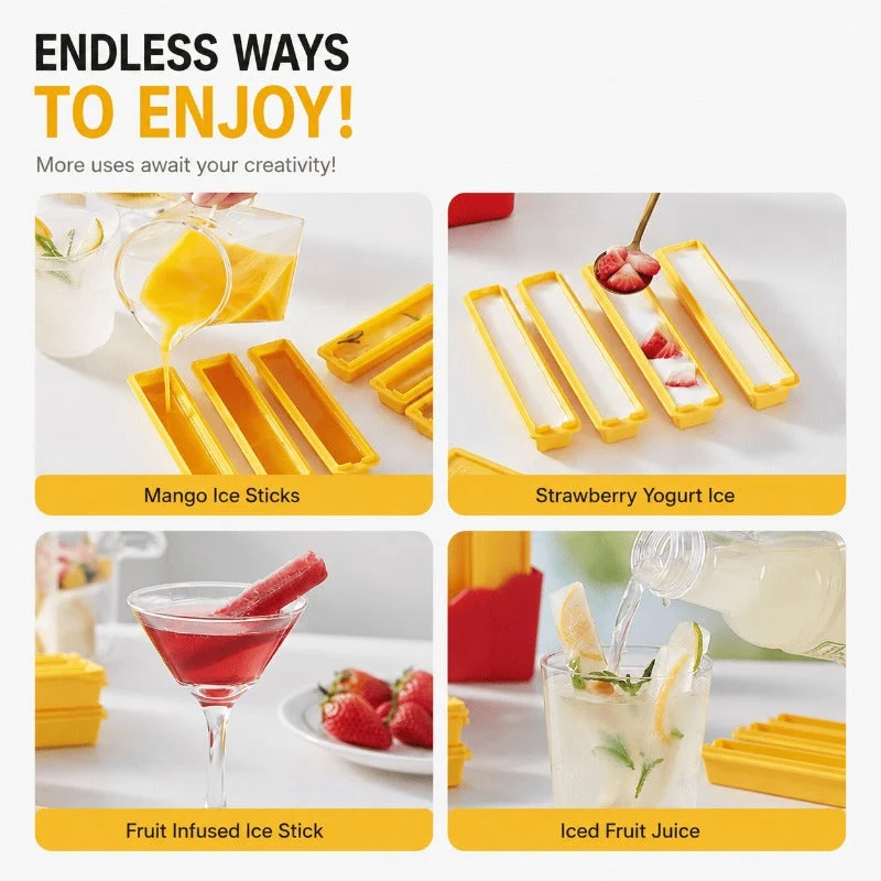 Fun Fry-Shaped Ice Set - Image 4