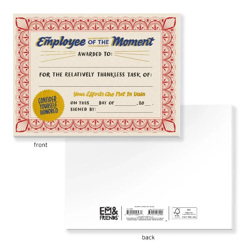 Gold Foil Office Award - Image 2