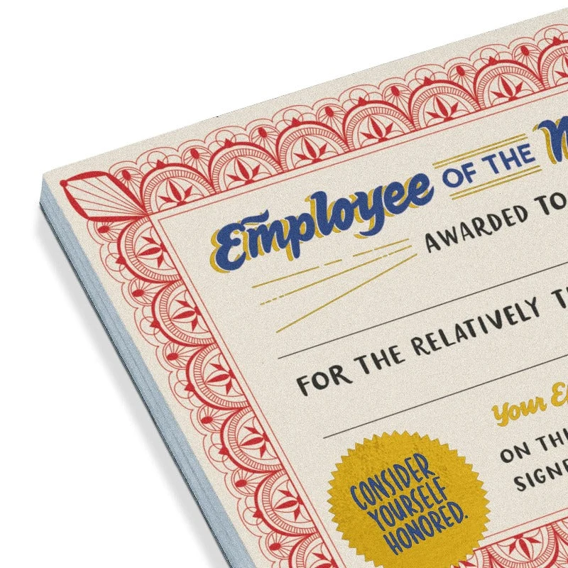Gold Foil Office Award - Image 3