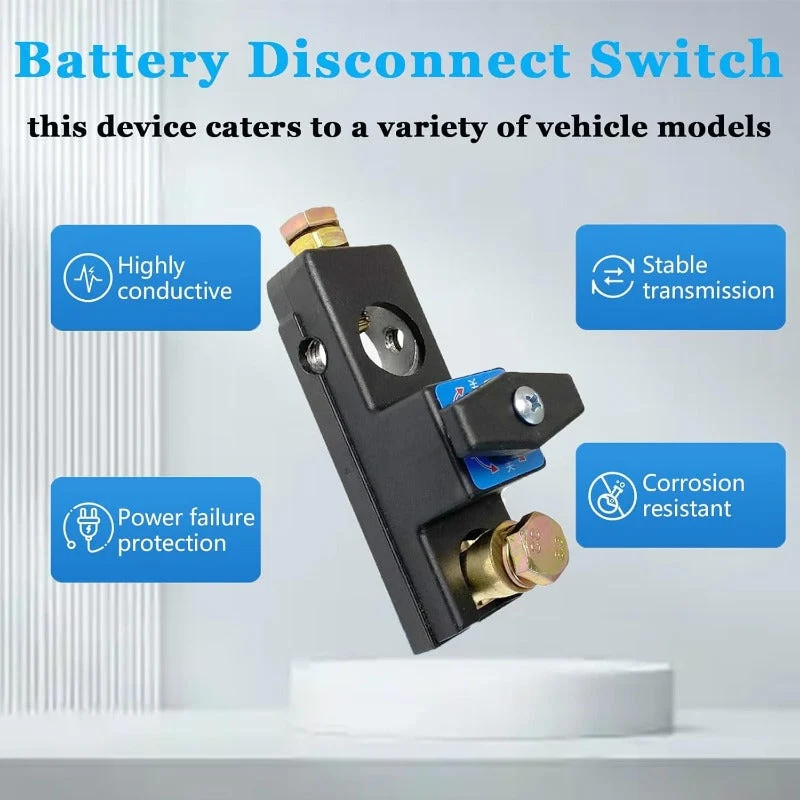 Heavy Duty Anti-Leakage Battery Disconnect Switch – Pure Copper - Image 4