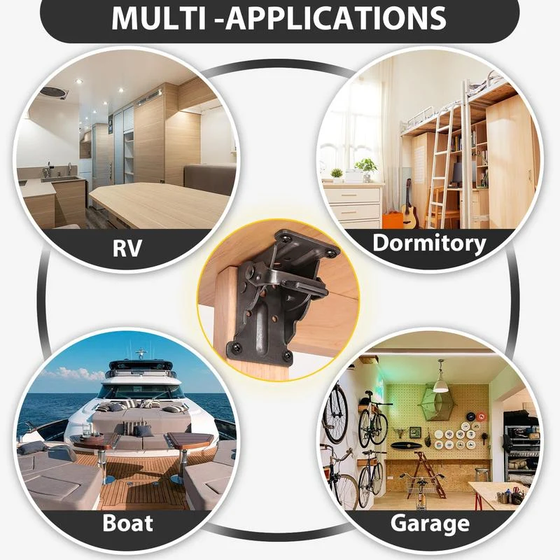 Woyuosn Self-Locking Folding Hinges for Furniture Support - Image 5