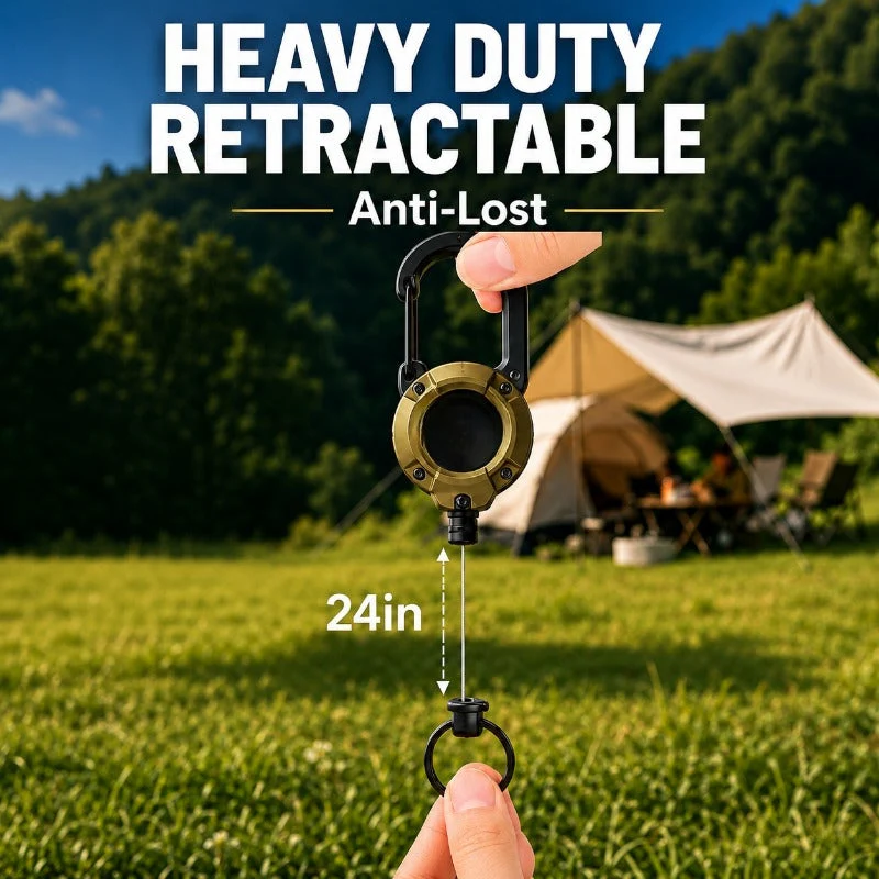 Heavy Duty Retractable Keychain - Image 6
