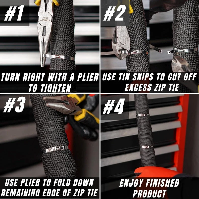 Heavy-Duty Stainless Steel Ties - Image 3