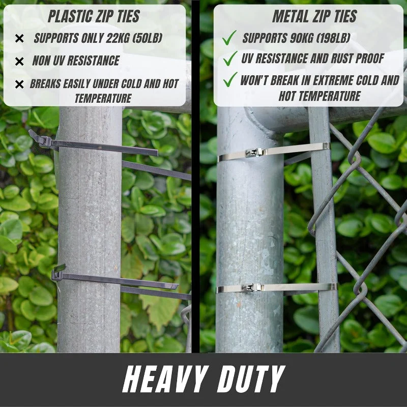 Heavy-Duty Stainless Steel Ties - Image 4