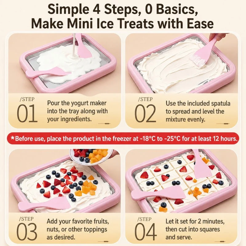 Instant Rolled Ice Cream Maker - Image 4