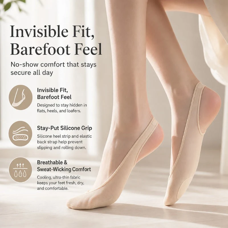 Invisible Slingback No-Show Socks - Image 12