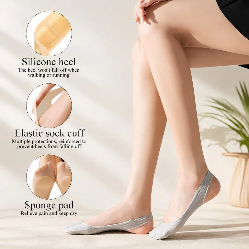 Invisible Slingback No-Show Socks - Image 2