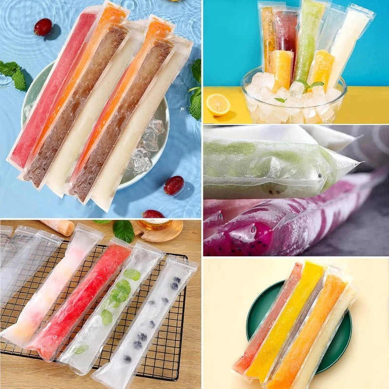 Leakproof Zip-Seal Popsicle Pouches - Image 3