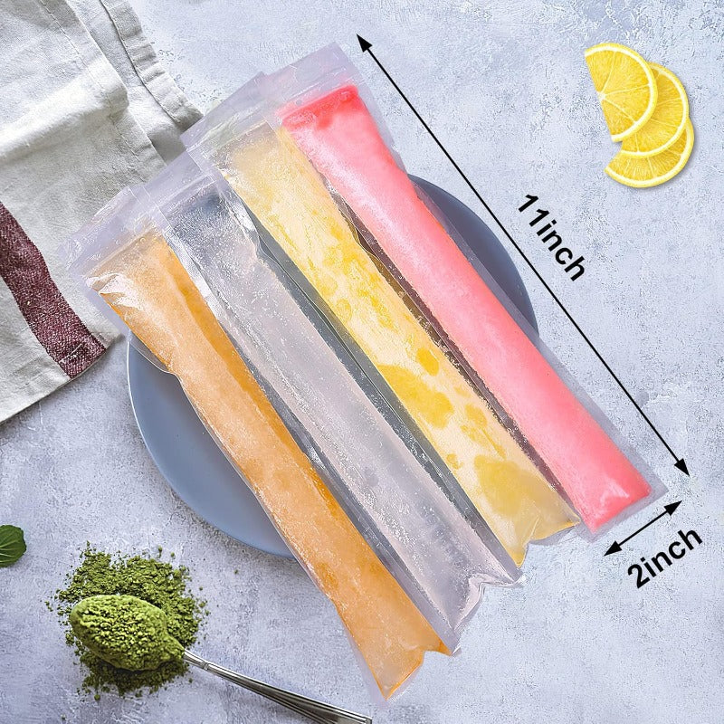 Leakproof Zip-Seal Popsicle Pouches - Image 4