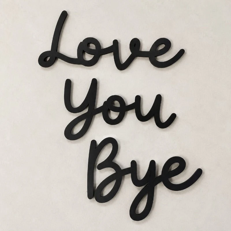 Love You Bye Wall Script - Image 6