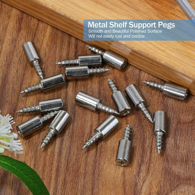 Metal Screw-In Shelf Pegs - Image 6