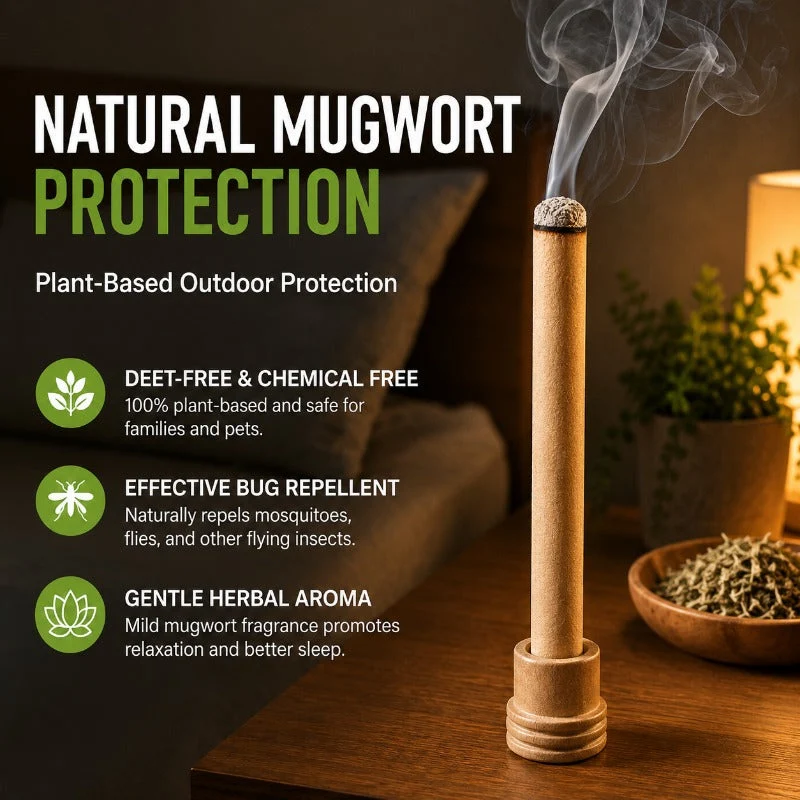 Mugwort Repellent Sticks With Base