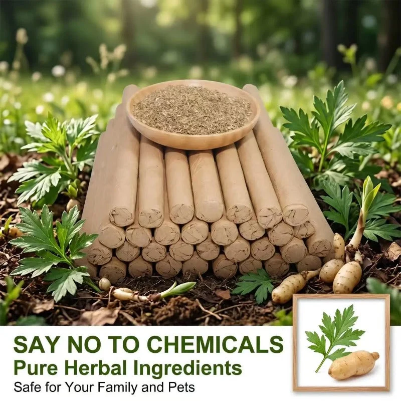 Mugwort Repellent Sticks With Base - Image 3