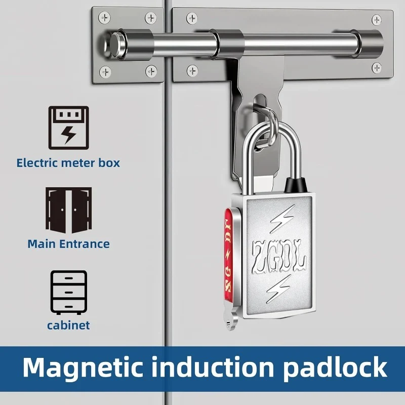 No Keyhole Magnetic Padlock - Image 5