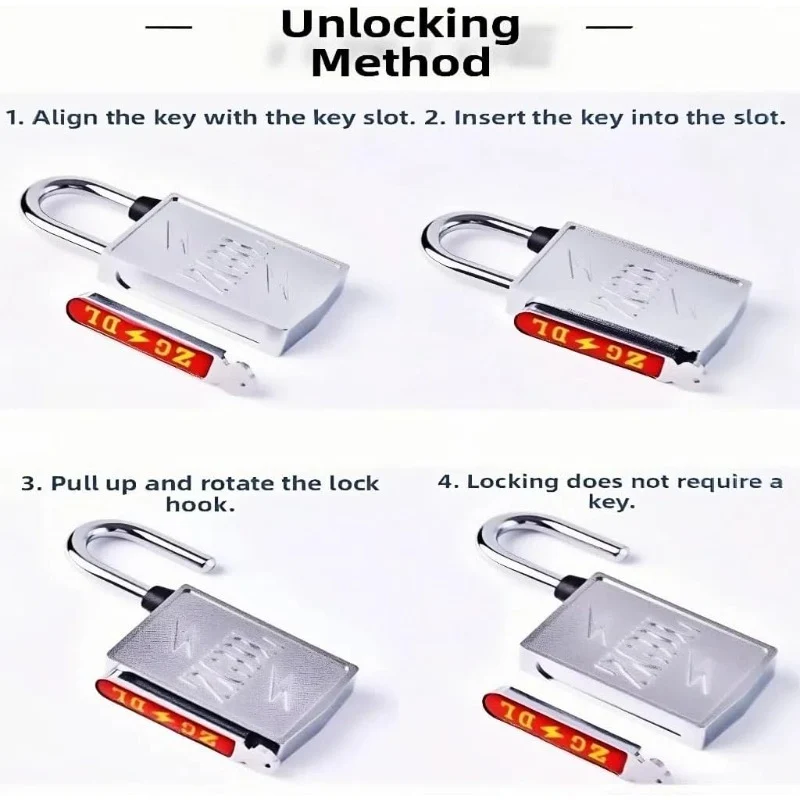 No Keyhole Magnetic Padlock - Image 9