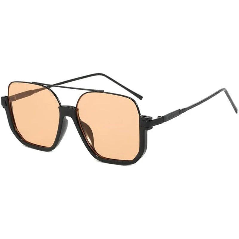 Oversized Retro Metal Aviators