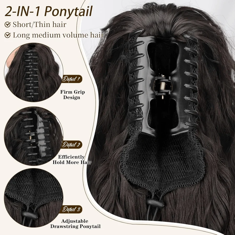 🔥HOT SALE-49% OFF - 🎁Ponytail Hair Extensions - Image 3