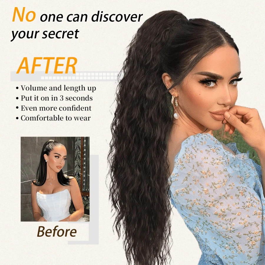 🔥HOT SALE-49% OFF - 🎁Ponytail Hair Extensions - Image 4