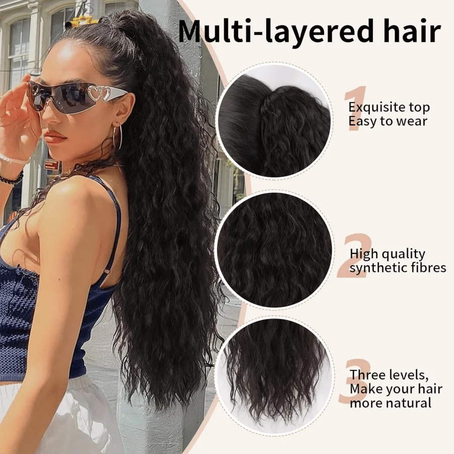 🔥HOT SALE-49% OFF - 🎁Ponytail Hair Extensions - Image 2