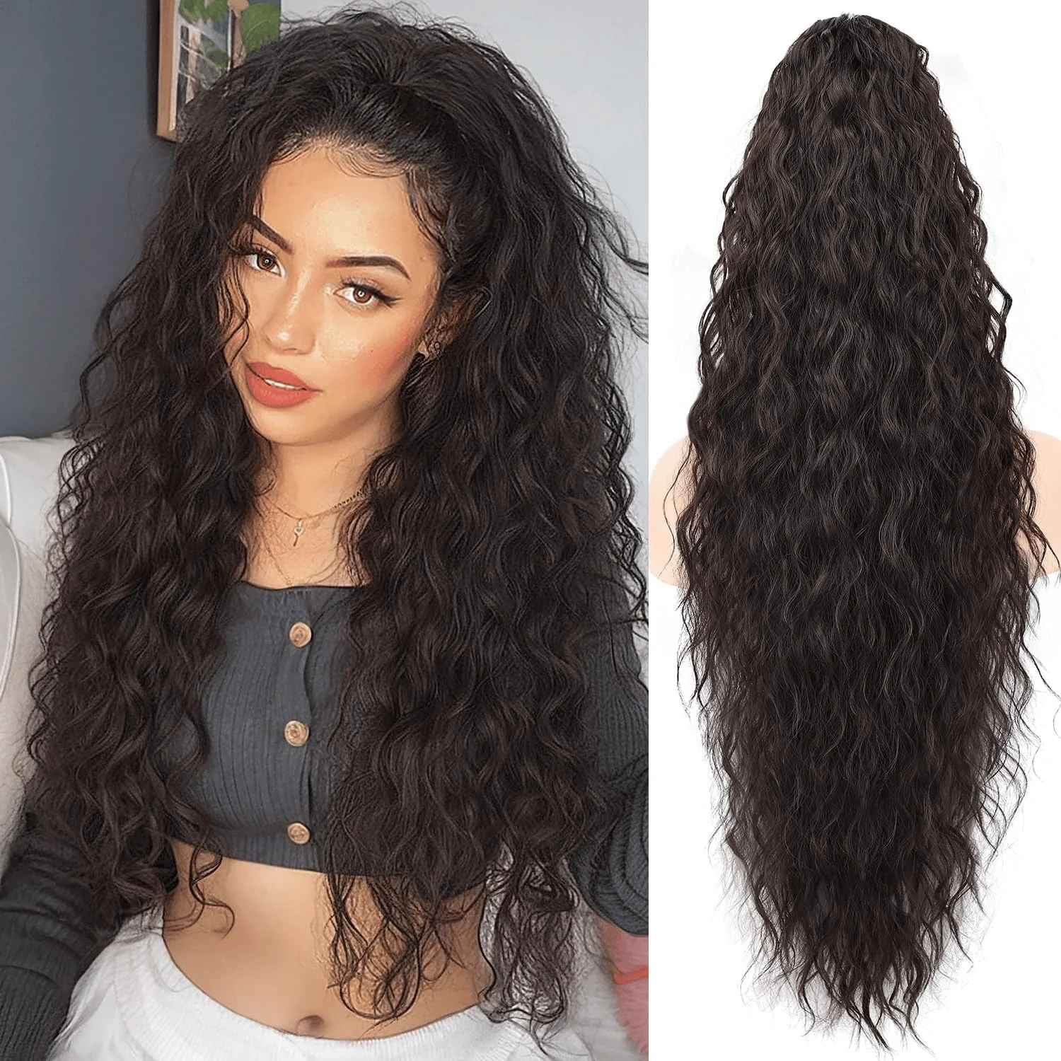 🔥HOT SALE-49% OFF - 🎁Ponytail Hair Extensions - Image 9