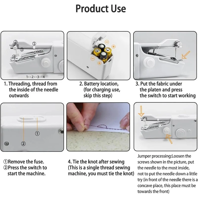 Portable Electric Sewing Machine - Image 3