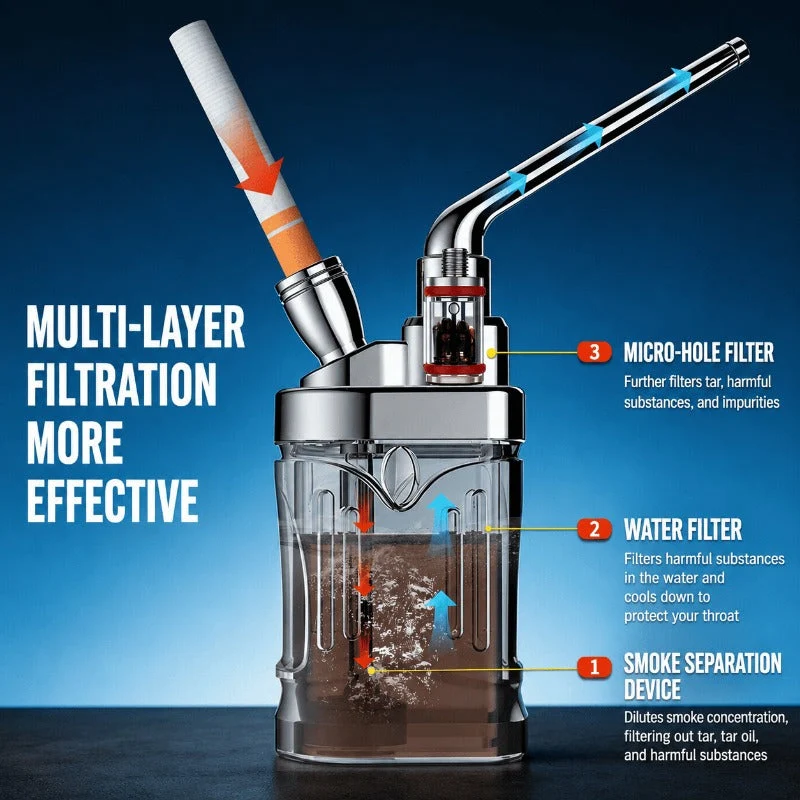 Premium Metal Water Pipe - Image 5