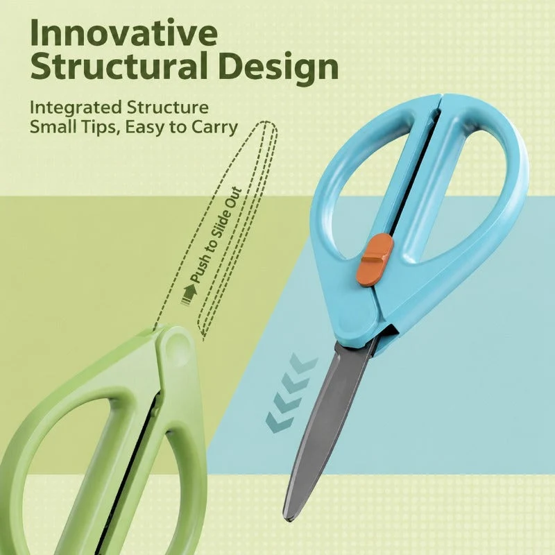 Retractable Sliding Safety Scissors - Image 3