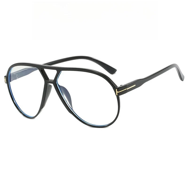 Retro Oversized Aviator Sunglasses - Image 11