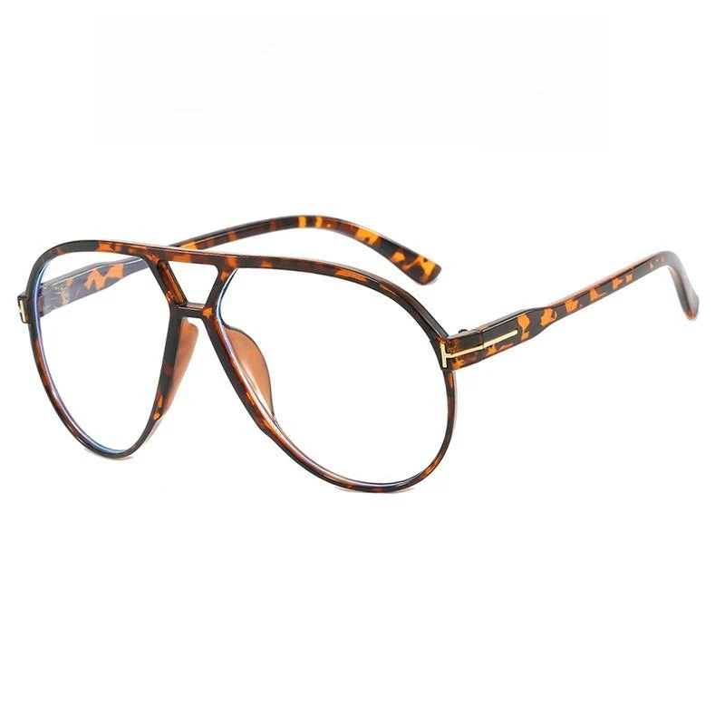 Retro Oversized Aviator Sunglasses - Image 13