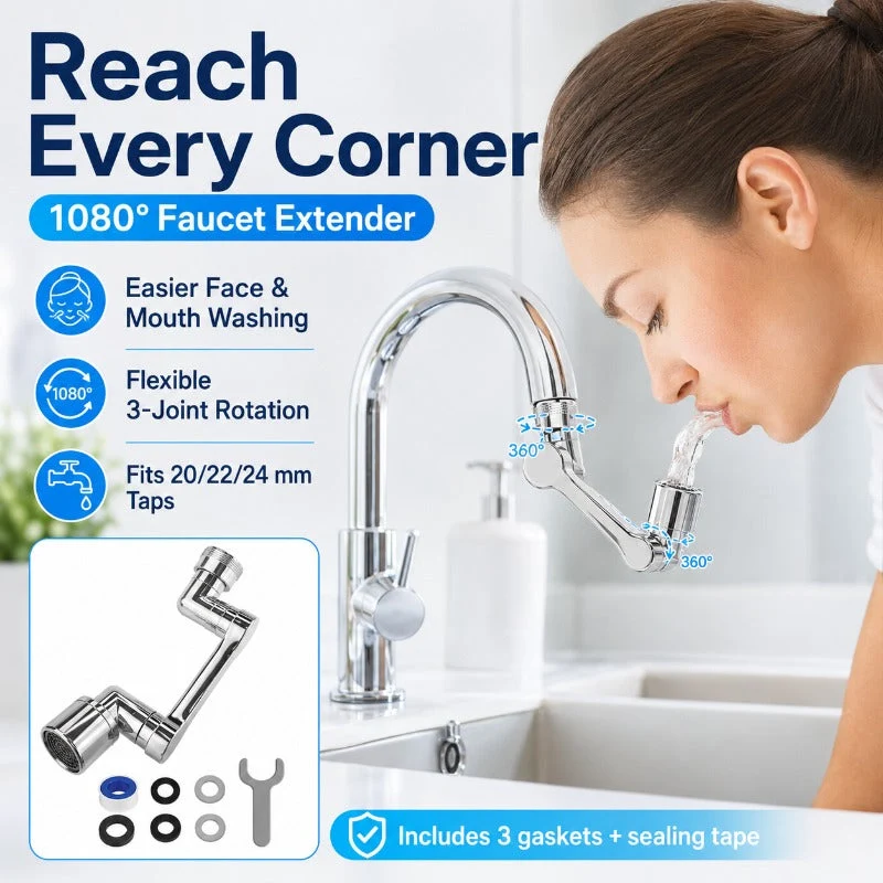 Robotic Arm Faucet Extender