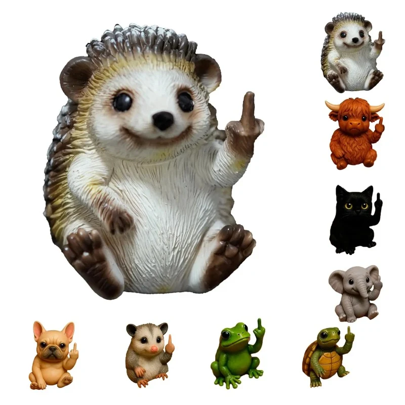 Rude Gesture Funny Figurine - Image 14