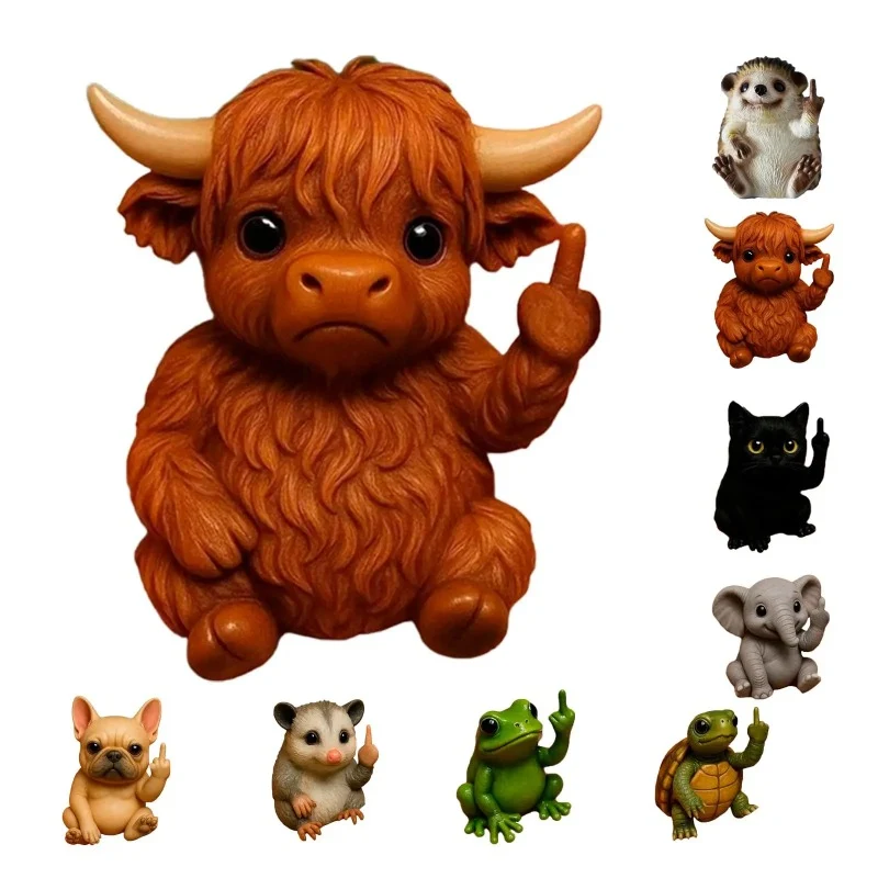 Rude Gesture Funny Figurine - Image 8