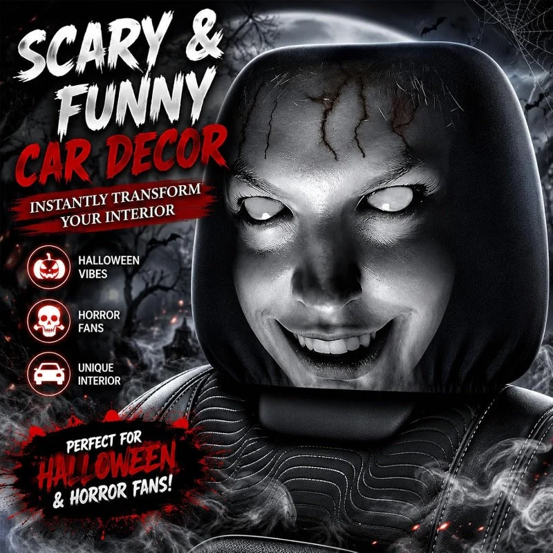 Scary Universal Headrest Covers - Image 2