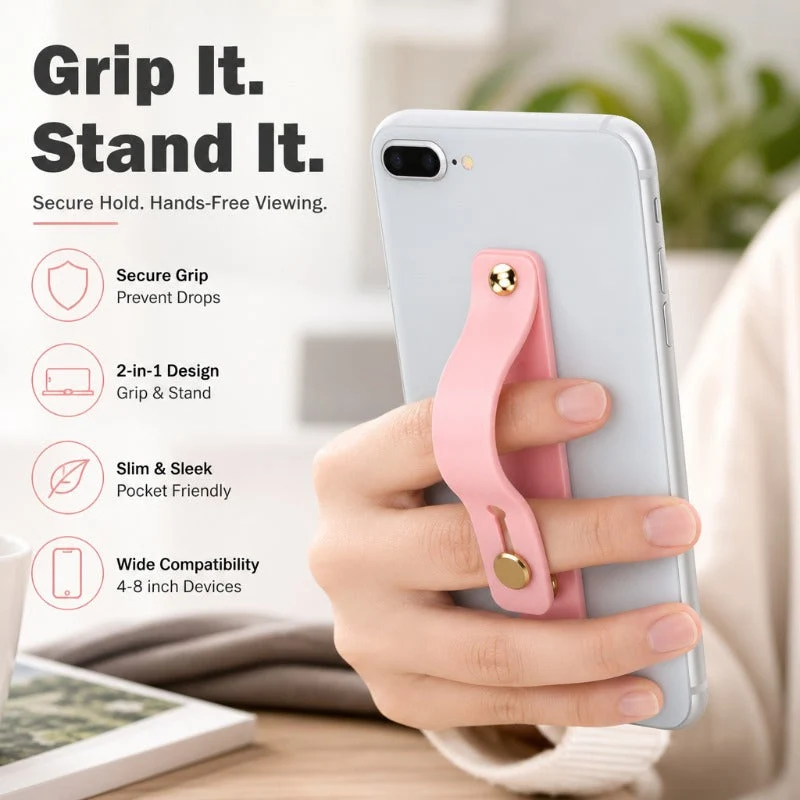 Secure Phone Grip Stand