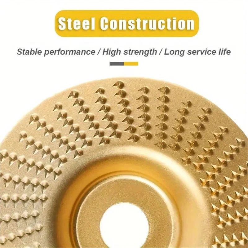 Slope-Type Wood Carving Disc for Angle Grinder - Image 5