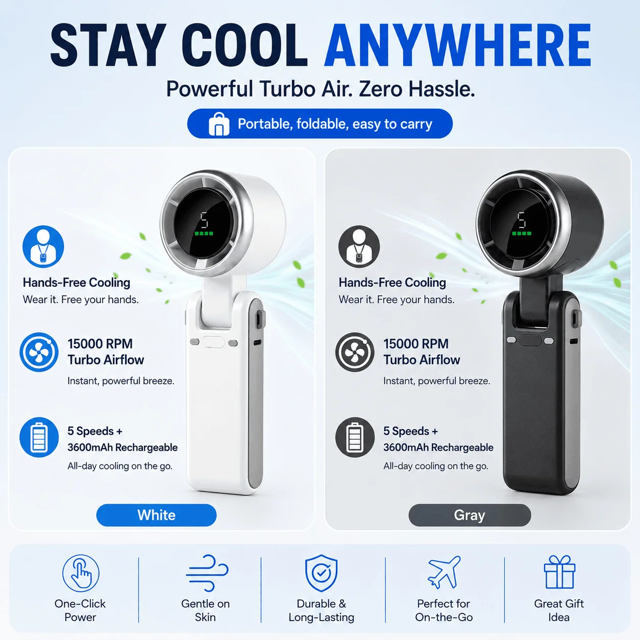 Smart Digital Display Fan - Image 11