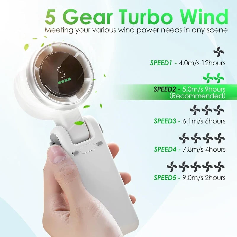 Smart Digital Display Fan - Image 3